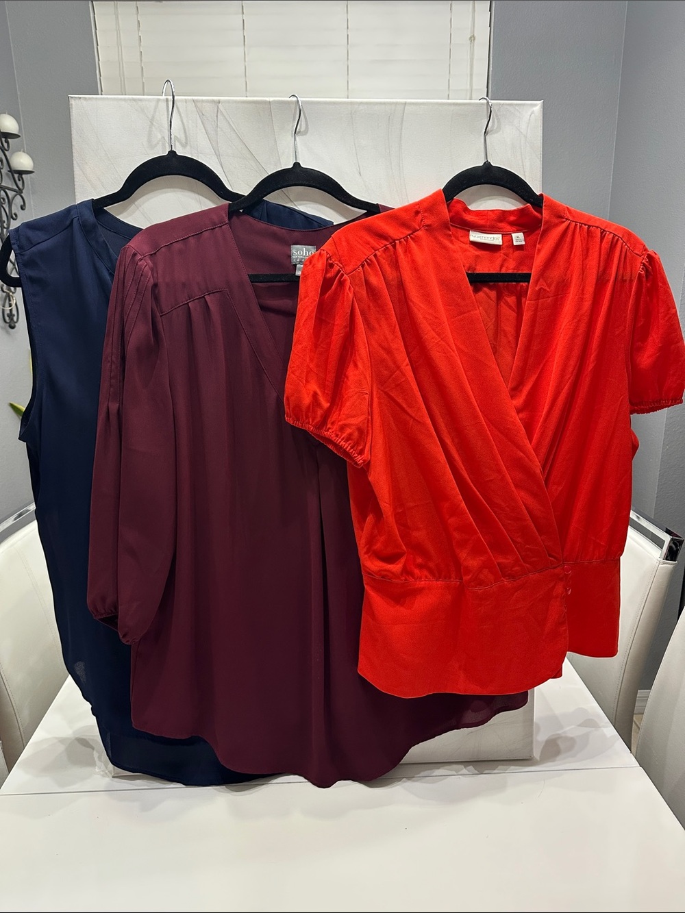 Size XL New York & Company Business Casual Top Bundle - Lot of 3